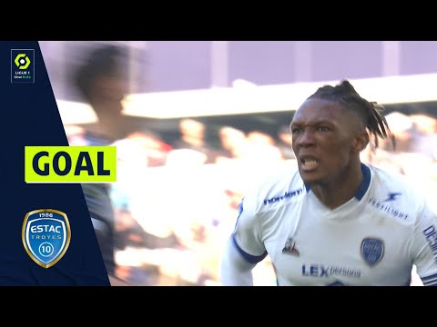 Goal Lebo MOTHIBA (87' - ESTAC) FC GIRONDINS DE BORDEAUX - ESTAC TROYES (0-2) 21/22