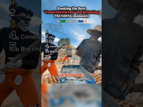 Top 5 YOSHI Mochi making 🤯🤣! (This is an EPIC FAIL!) 😲😱 #marriageproposals #Shorts #Relatable