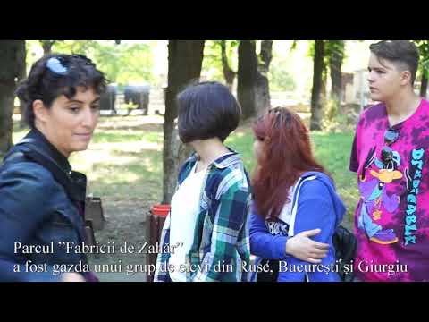 Parcul ”Fabricii de Zahăr” a fost gazda unui grup de elevi din Ruse, București și Giurgiu