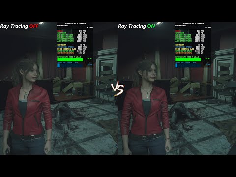 Resident Evil 2 Remake Ray Tracing ON VS OFF Comparison 4K | RTX 3090 Ti | i9 12900K 5.3GHz