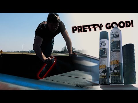 Rust-Oleum Truck Bed Liner TURBO Can Review!