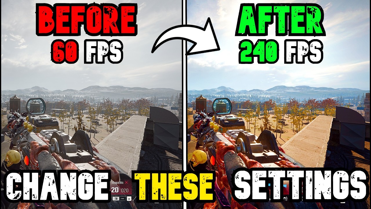 BEST PC Settings for Warzone  SEASON 3! (Optimize FPS & Visibility)