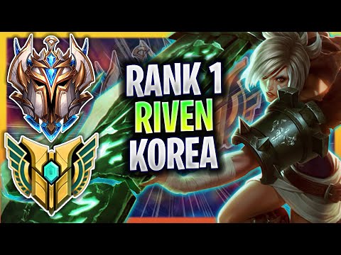 RANK 1 RIVEN IN THE WORLD! | RANK 1 RIVEN TOP GAMEPLAY | RANK 1 RIVEN GUIDE