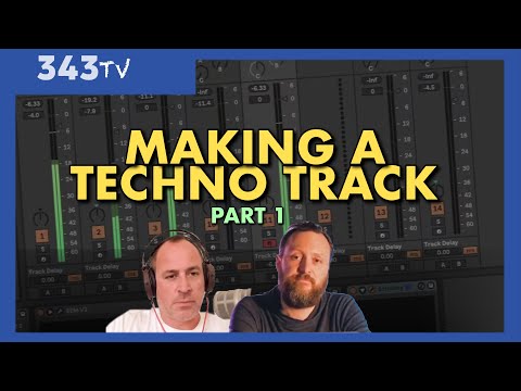 John Selway & Christian Smith Collaborate On A Techno Track In Ableton Live | Part 1