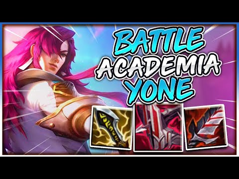 BRAND NEW YONE SKIN! ACADEMIA YONE IS ABSOLUTELY INCREDIBLE | Season 11 Yone - League of Legends