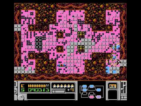 Mutant Virus, The   Crisis in a Computer World (NES) - Stage 5: CPU Level