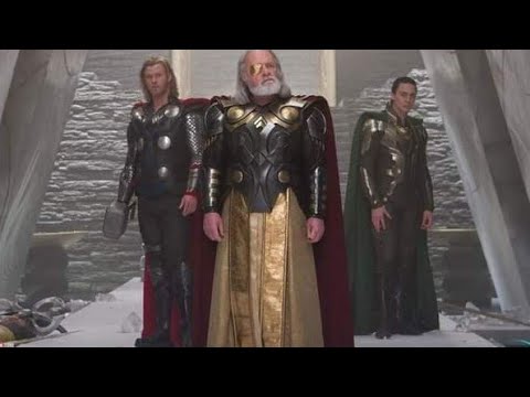 THOR ( 2011 ) : The Frost Giants attack Asgard during the coronation.