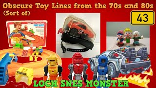 (sort of) OBSCURE 70s & 80s TOY LINES| EP. 43