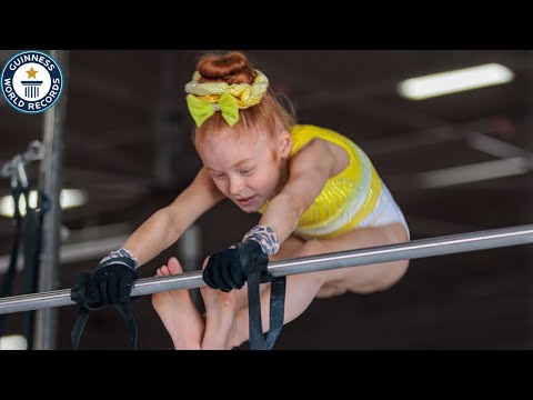 Record-Breaking Gymnast, Kynlee The Great | Guinness World Records