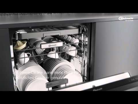 Bauknecht - Geschirrspüler mit PowerClean+ Funktion und PowerDry Technologie (Deutsch/German)