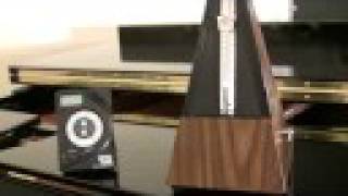 Lesson on Metronome. Learning how to use it to keep your playing steady.