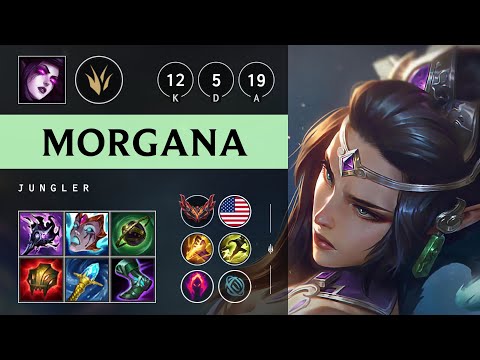 Morgana Jungle vs Hecarim - NA Grandmaster Patch 25.04