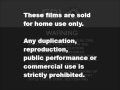 Columbia Pictures Home Entertainment Warning Screens 1982 B W Homemade