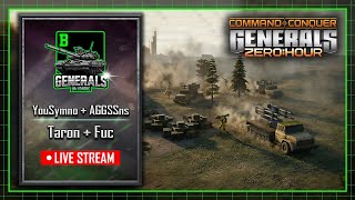 Огляд матчу Дивізон "Б" Taron + Fuc - YouSymno + AGGSSns ► C&C Generals Zero Hour