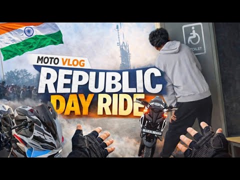 REPUBLIC DAY RIDE (PART-1) || RIDERS MEETUP AT AHURA || DD03 RIDER