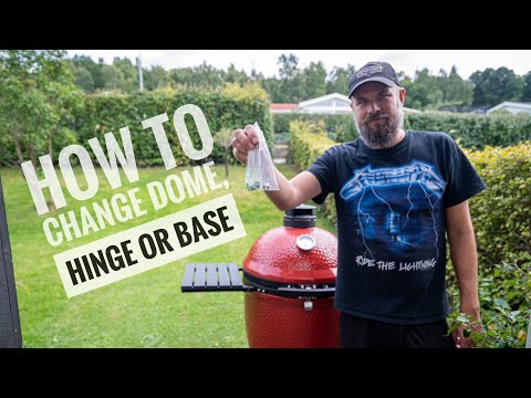 How to change the dome, hinge or base on the 2 and 3 series Kamado Joe
