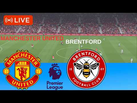🔴 LIVE: Manchester United vs Brentford Match | Premier League 2025–2026 | Full Match Simulation