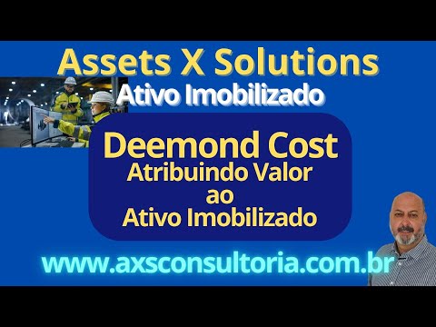 Deemond Cost - Vamos Atribuir Valor ao Ativo Imobilizado - Organizamos o Patrimônio de Empresas! Avaliação Patrimonial Inventario Patrimonial Controle Patrimonial Controle Ativo