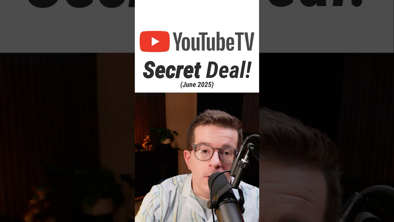 This Secret YouTube TV Deal Will Save You $60! #youtubetv #youtubetvdeal