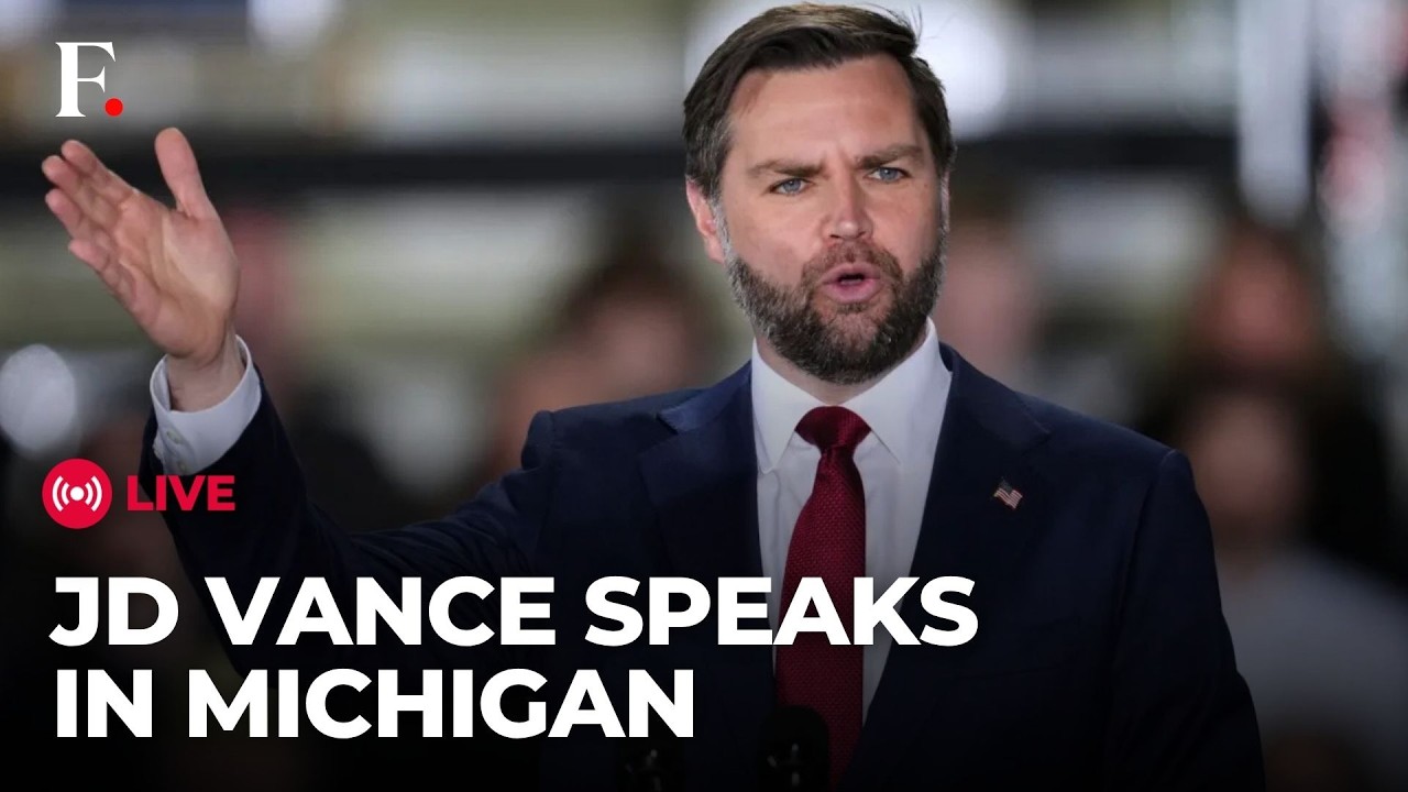 JD Vance LIVE: Vice President JD Vance Speaks at MAGA Rally in Michigan as GOP Campaigns Ramp Up