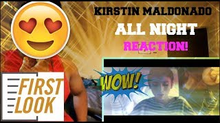 Kirstin - All Night (Official Video) REACTION FROM PENTAHOLIC!!!