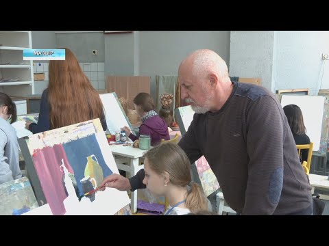 Мазырская дзіцячая школа трапіла на абласную Дошку гонару видео