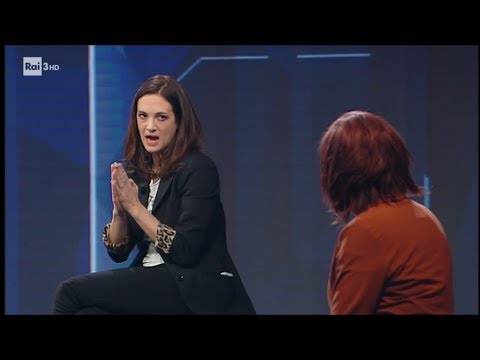 Scontro tra Asia Argento e Vladimir Luxuria - #cartabianca 12/12/2017