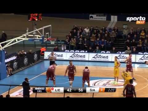 BEKO LKL: Panevėžio Lietkabelis - Šiaulių Šiauliai