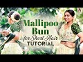 Easy And Quick Hairstyle Tutorial Mallipoo Bun For Short Hair Nakshathra Nagesh