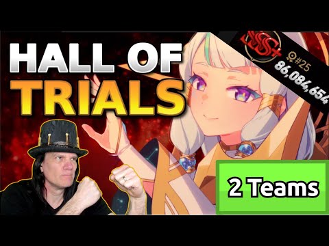 TWO TEAMS FOR HALL OF TRIALS ELENA - F2P Auto and High Score - Rampaging Astromancer Elena in Epic 7