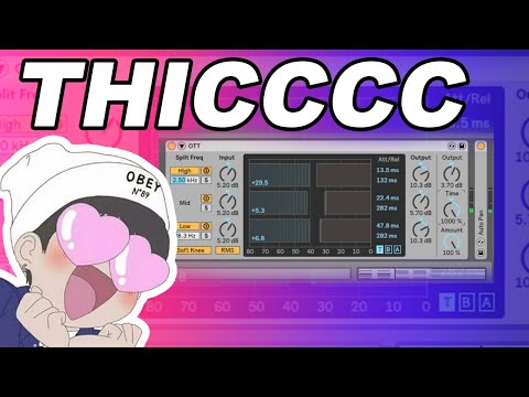 Thicker SUPERSAWS and Basses INSTANTLY with OTT | How to Use OTT in Ableton