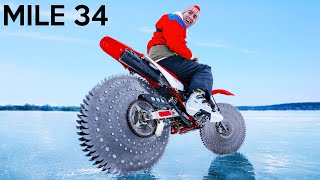 Racing Across Ice!