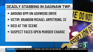 Deadly stabbing in Saginaw Twp.