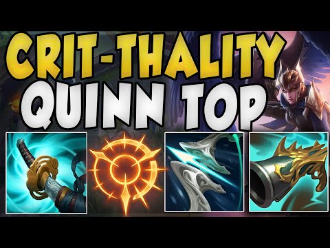 DESTROY ADC TOP LANERS WITH THIS CRIT-THALITY QUINN BUILD! (FT. 100T DOUBLELIFT) - League of Legends