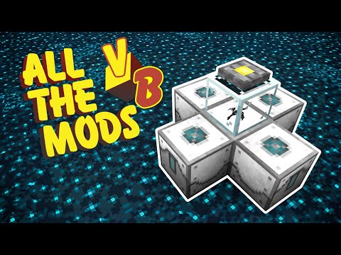 All The Mods Volcano Block EP20 Dragon In a Jar + Allthemodium Automation