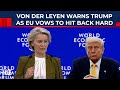 Ursula Von Der Leyen Thunders Back At Trump Over Greenland Row EU S Tariff Hammer Ready To Fall