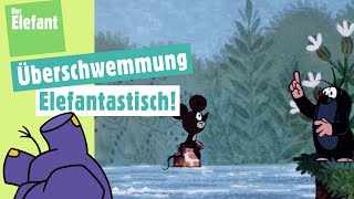 Der kleine Maulwurf und die Überschwemmung & Rätselfilm Segelboot | Der Elefant | WDR