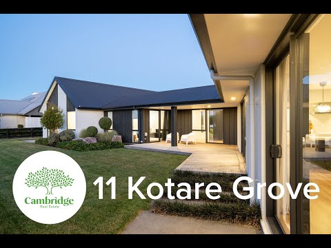 11 Kotare Grove, Cambridge, Waikato, 4房, 2浴, 独立别墅