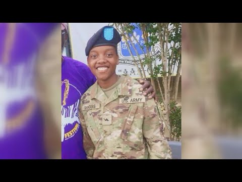 Funeral of Sgt. Kennedy Sanders
