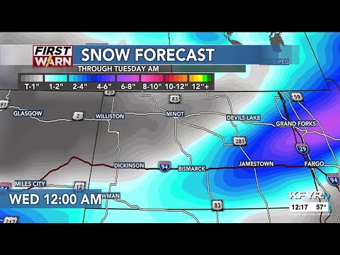 KFYR - First News at Noon - Weather 1/26/2024
