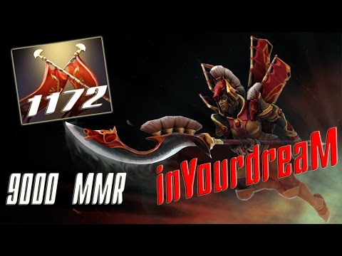inYourdreaM [Legion Commander] Epic 9K SEA MMR Dota 200 min game mega creeps +1172 bonus damage