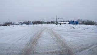 preview picture of video 'Driving around Enterprise, Northwest Territories'