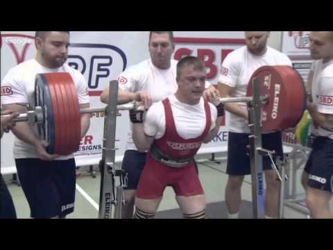 Danilov 325kg & Gladkikh 300kg@66kg. Squat. IPF Worlds 2015.