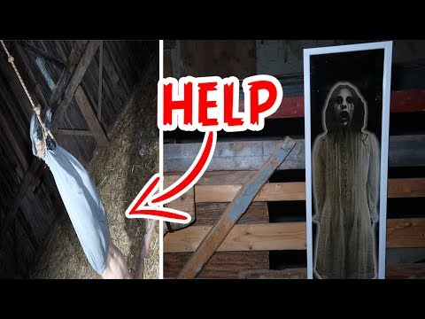 (SACRIFICING ME?) I got ATTACKED & KNOCKED OUT playing BLOODY MARY in the HAUNTED BARN by a GHOST Video