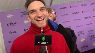 Actor Evan Jonigkeit at 2020 Sundance Film Festival Red Carpet World Premiere of The Night House video