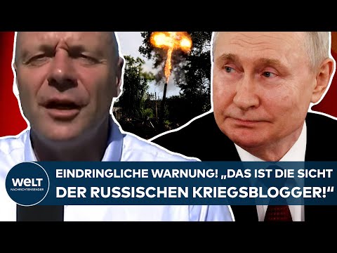 UKRAINE-KRIEG: Gegenoffensive? Putin aufgepasst! Die eindringliche Warnung der russischen Blogger!