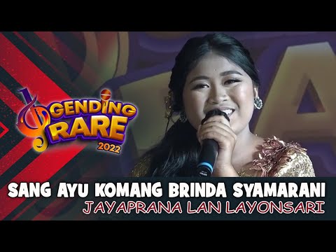 SANG AYU KOMANG BRINDA SYAMARANI - JAYAPRANA LAN LAYONSARI |GENDING RARE BALI TV 2022