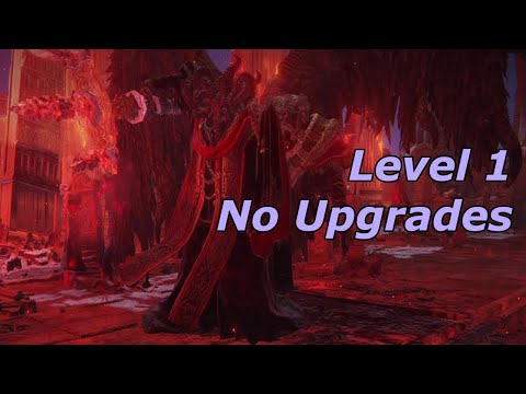 Elden Ring - Mohg, Lord of Blood RL1+0 (Level 1, No Weapon Upgrades)