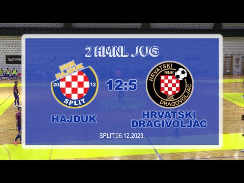 UMN_TV  2HMNL Jug_MNK Hajduk - MNK Hrvatski Dragovoljac (SAŽETAK)