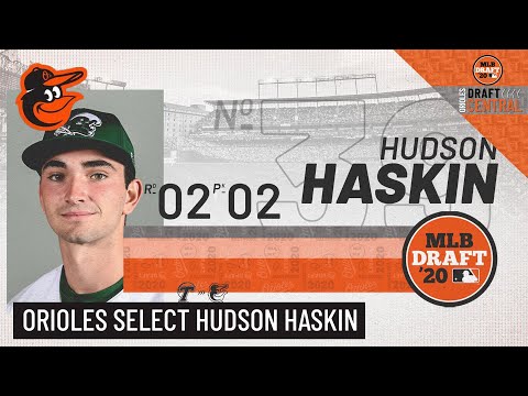 Orioles Select Hudson Haskin in Round 2 of the 2020 MLB Draft